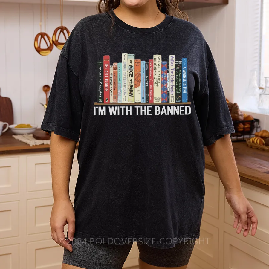 Vintage I'M With The Banned Washed T-Shirt