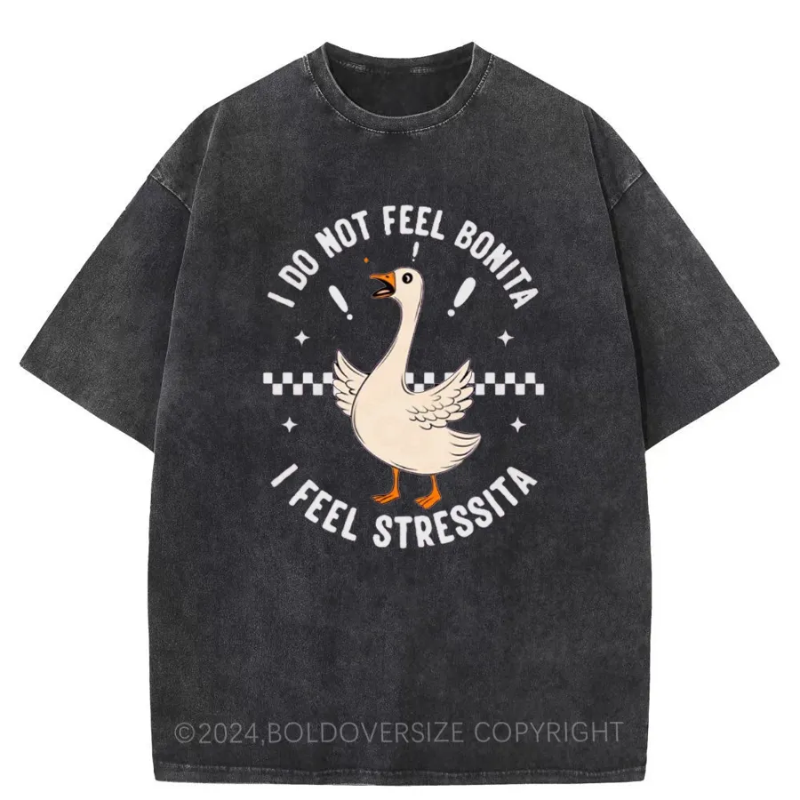 Vintage I Don'T Feel Bonita Washed T-Shirt