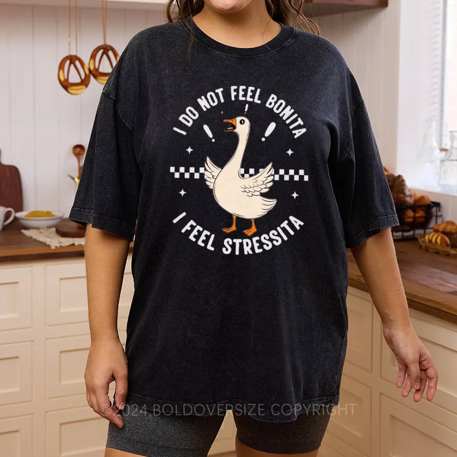 Vintage I Don'T Feel Bonita Washed T-Shirt