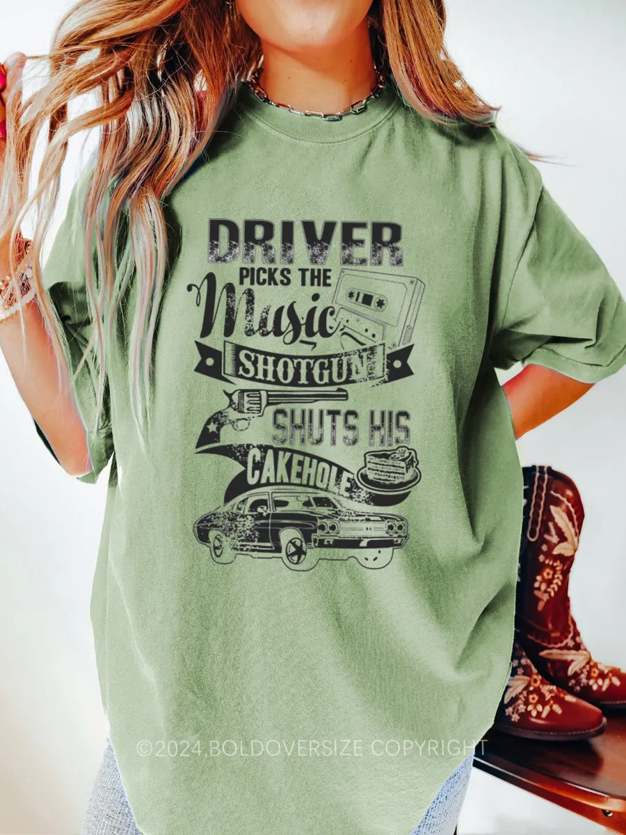 Vintage Driver Picks The Music Tee