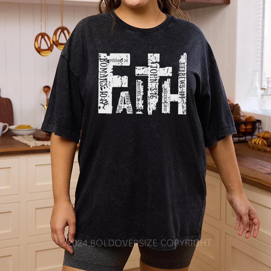 Vintage Faith Washed T-Shirt