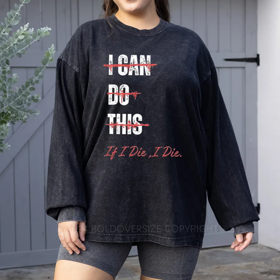 Vintage Ringmaster Of The Shit Show Washed Long Sleeve Shirt