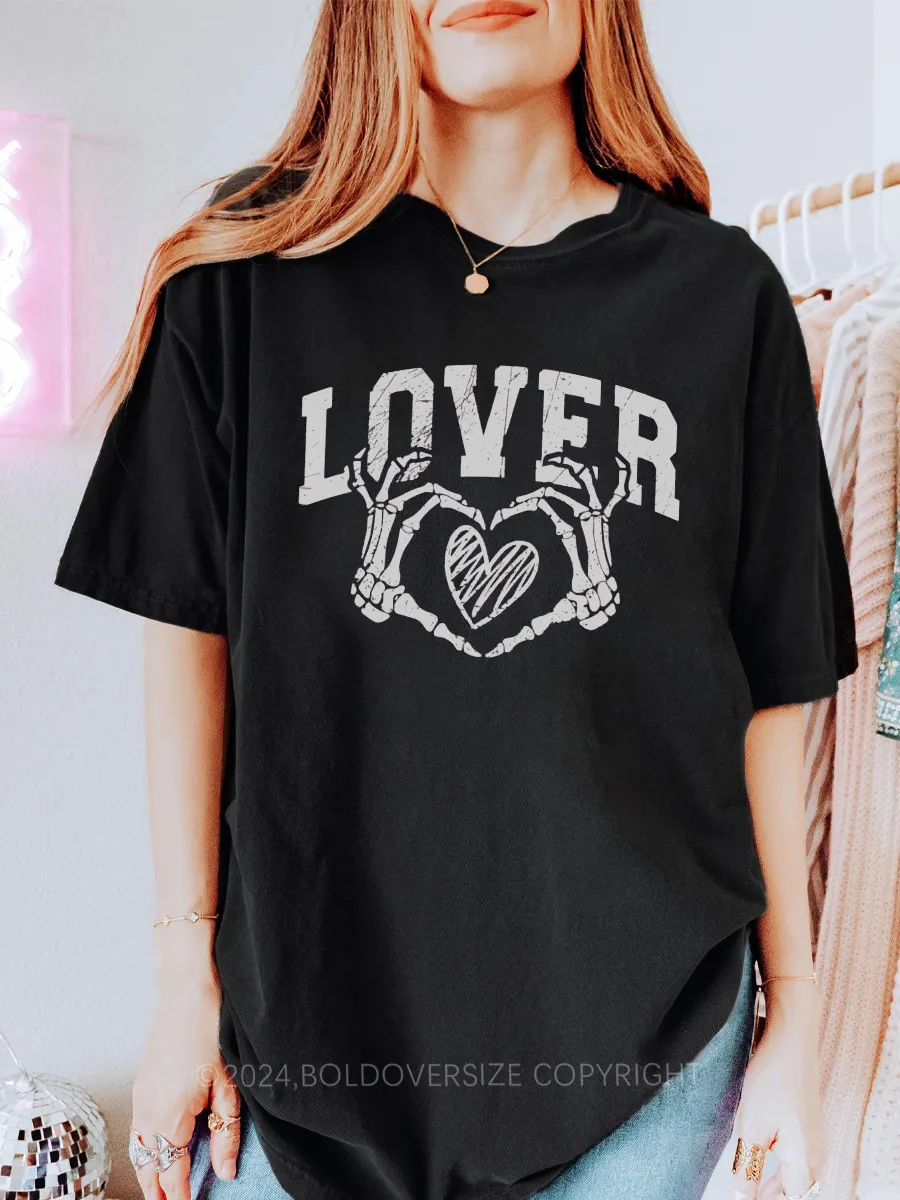 Vintage Heart Skeleton Hands Tee