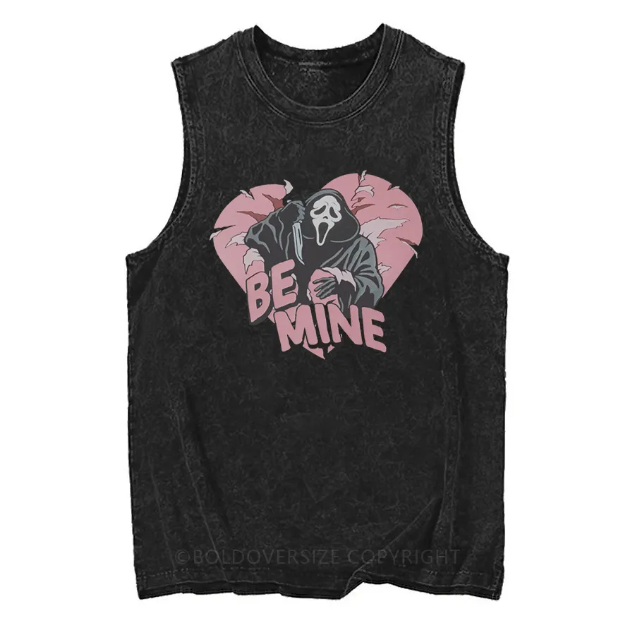 Vintage Scream Be Mine Washed Tank