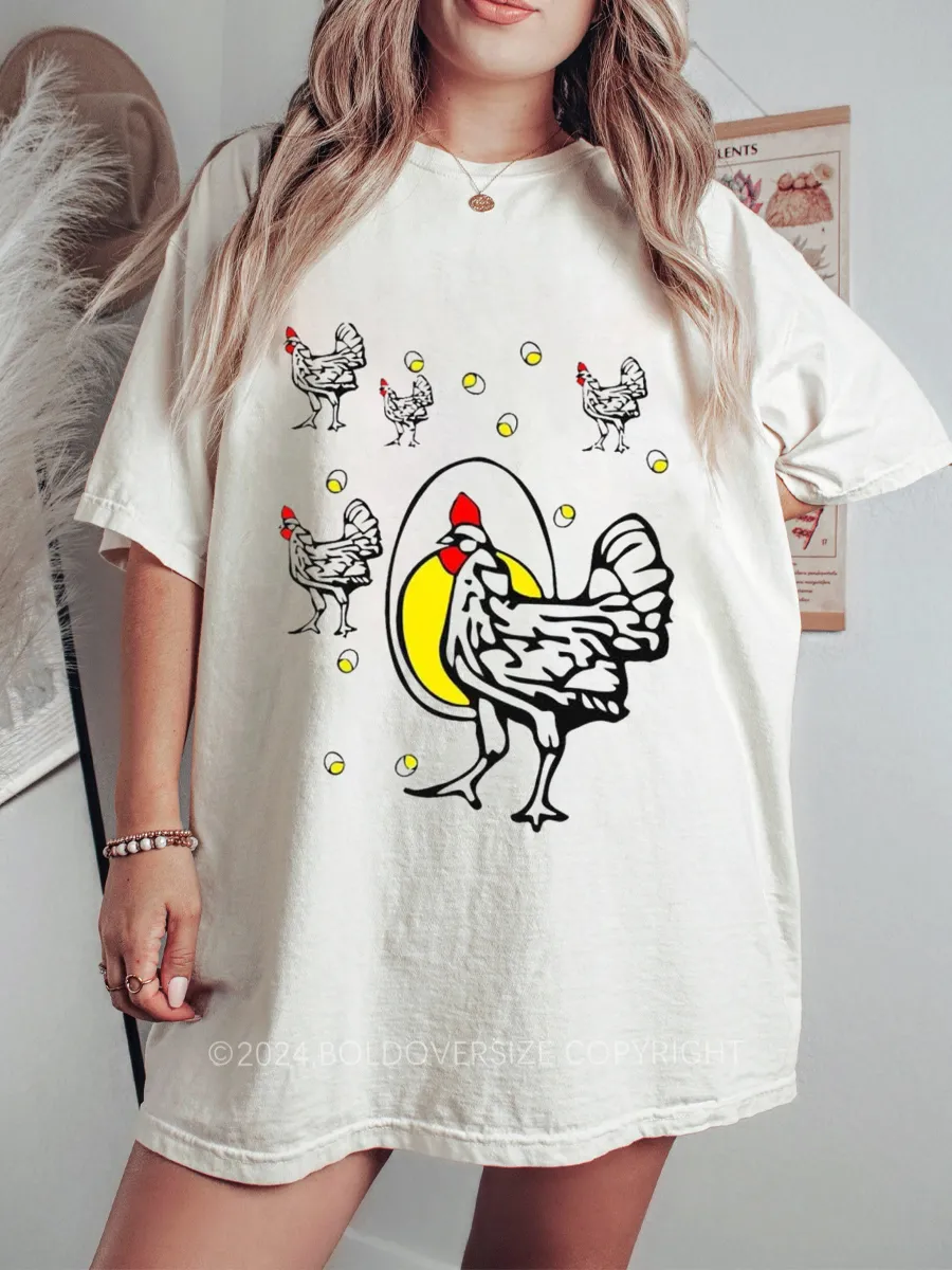 Vintage Roseanne Chicken Tee
