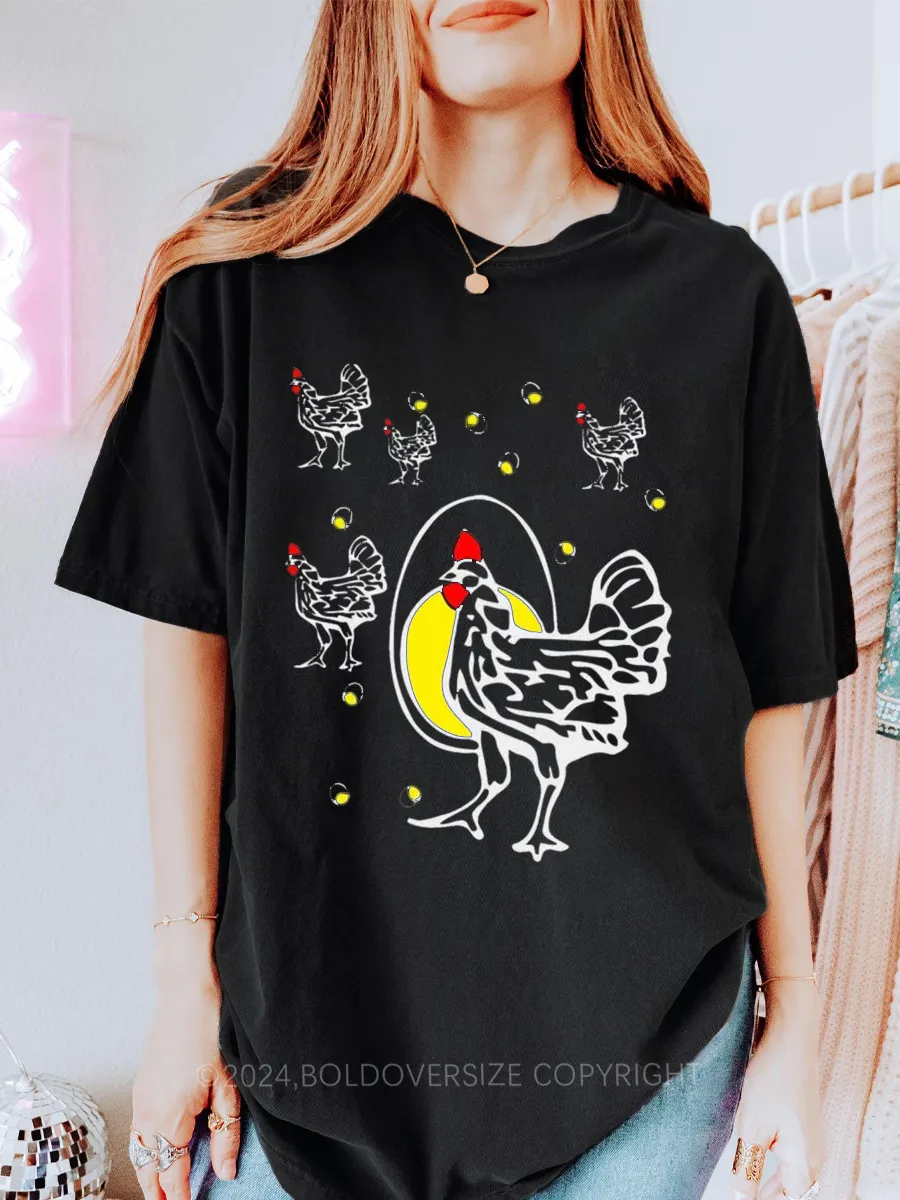 Vintage Roseanne Chicken Tee