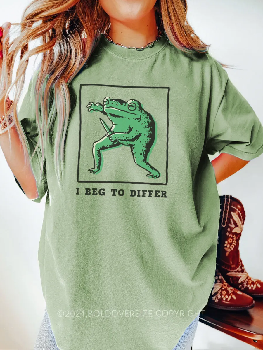 Vintage I Beg To Differ Tee