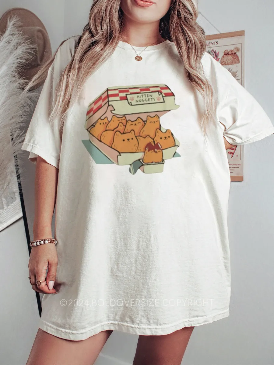 Vintage Fast Food Cat Tee