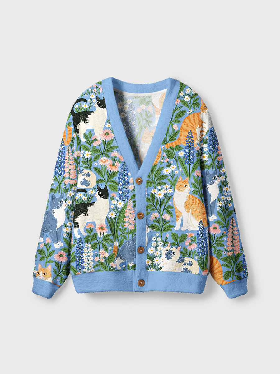 Vintage Pastoral Fresh Style Cardigan Sweaters