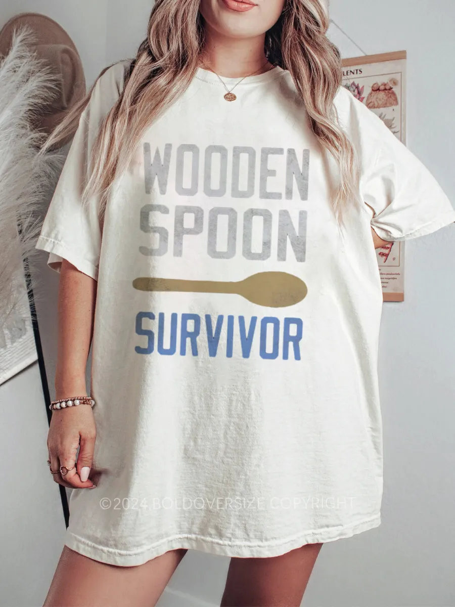 Vintage Wooden Spoon Survivor Tee