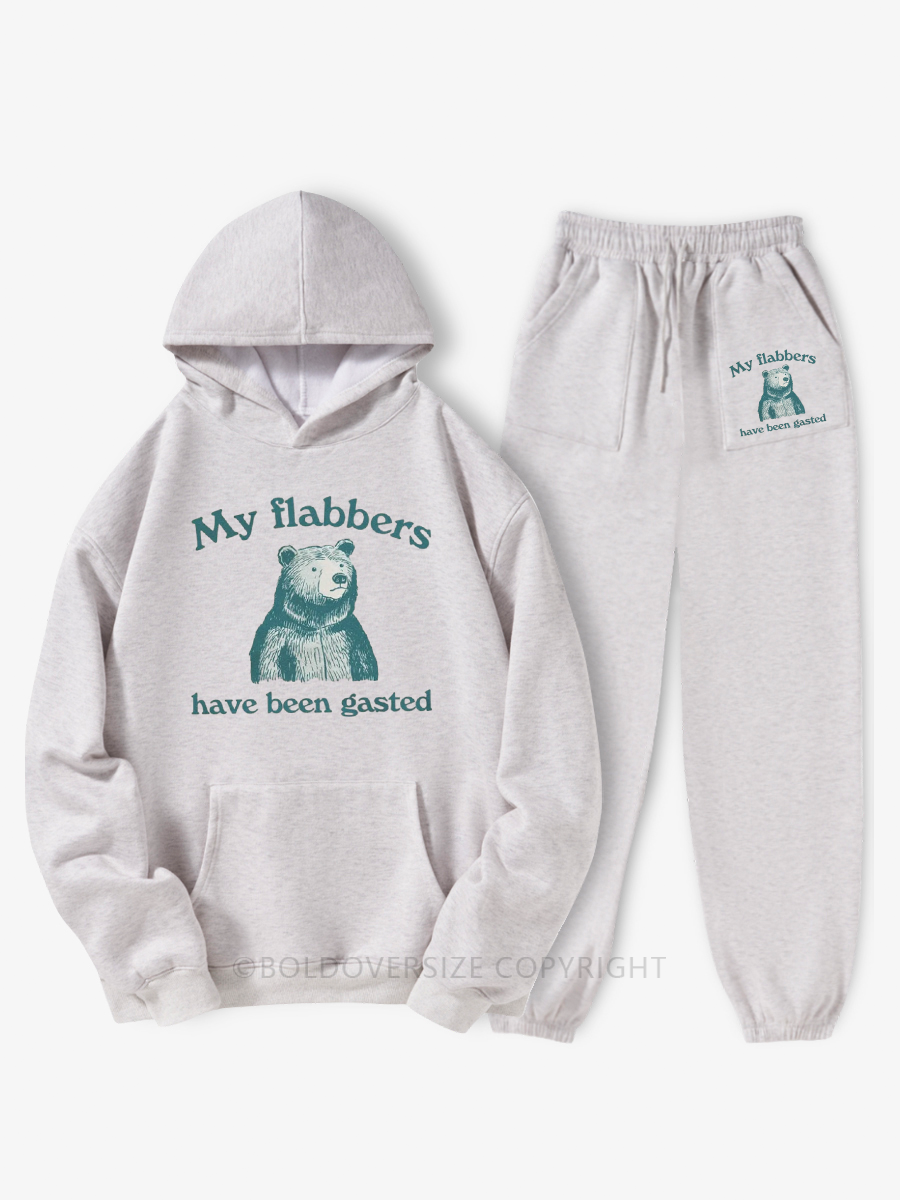 Vintage My Flabbers Have Been Gasted Hoodie Suit
