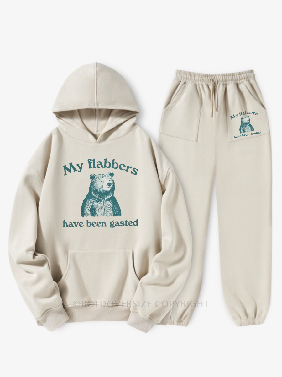 Vintage My Flabbers Have Been Gasted Hoodie Suit