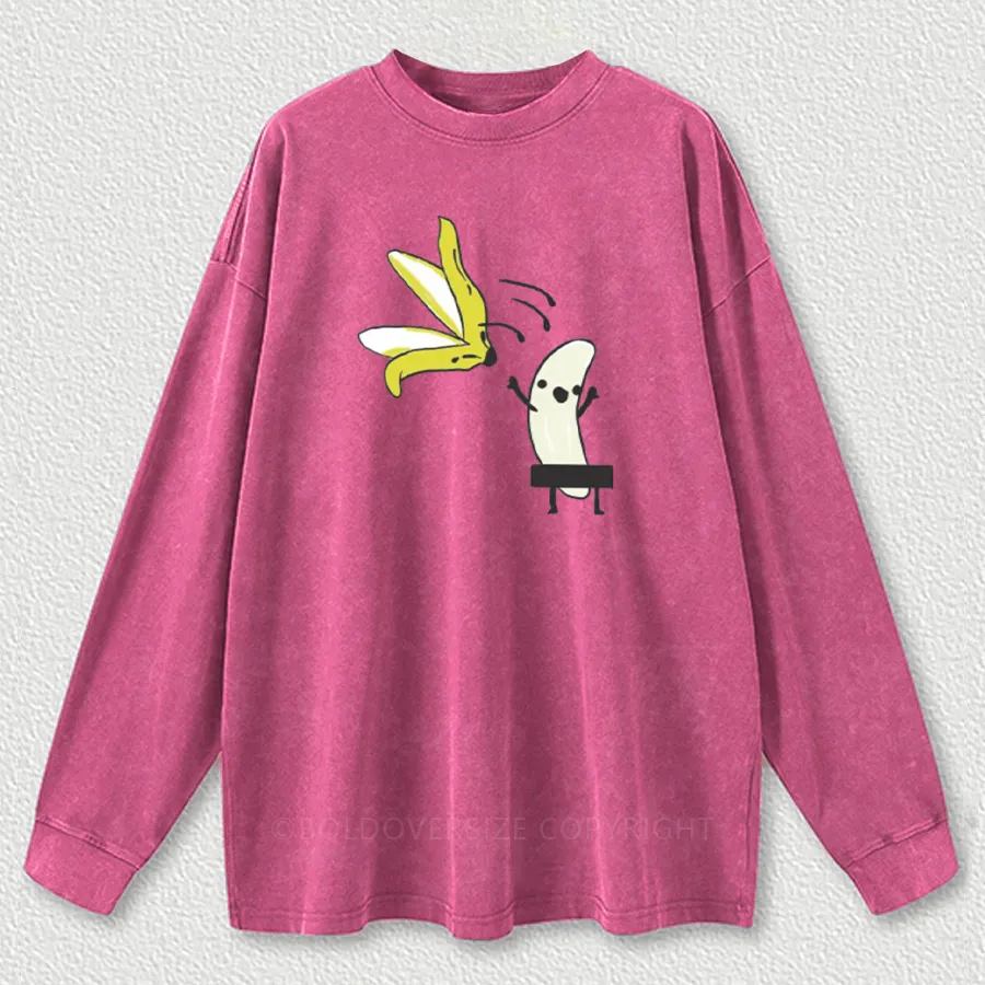 Vintage Freeeeeeedom!!! Washed Long Sleeve Shirt