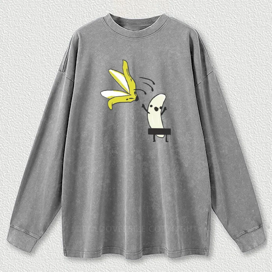 Vintage Freeeeeeedom!!! Washed Long Sleeve Shirt