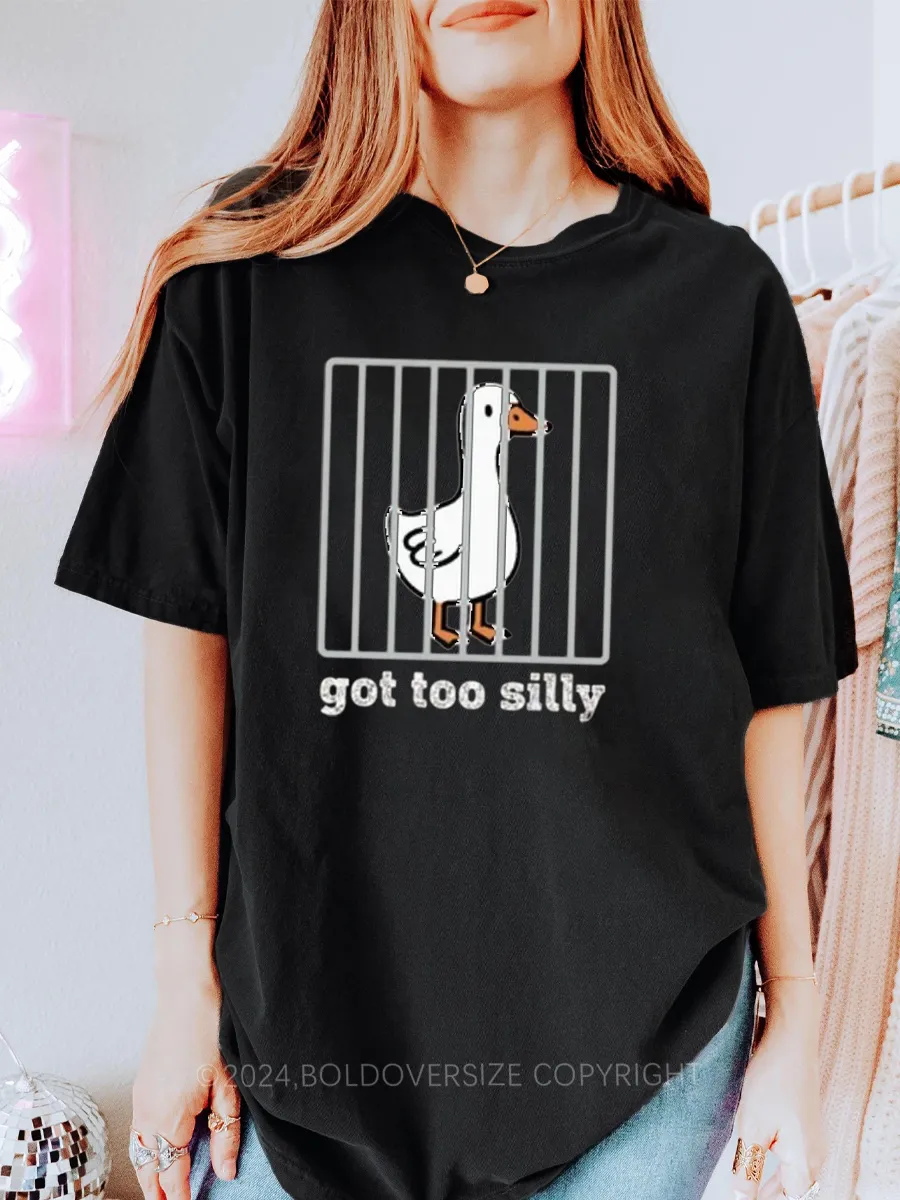 Vintage Silly Goose Funny Tee