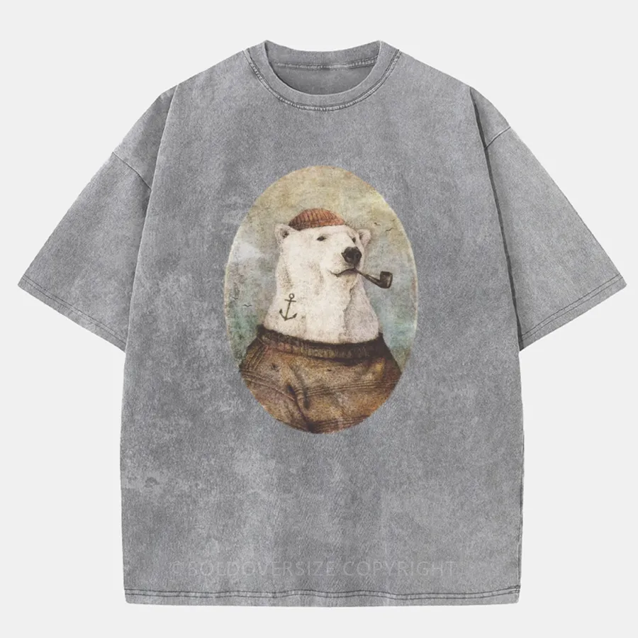 Vintage Onto The Shore Washed T-Shirt