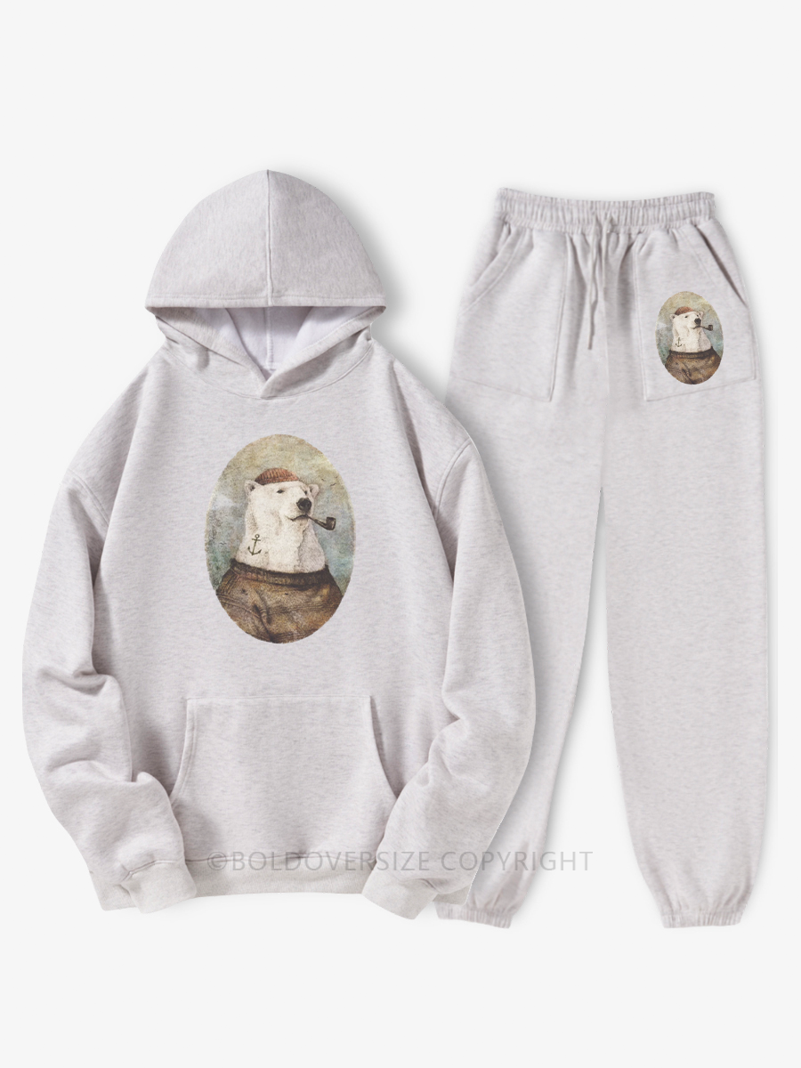 Vintage Onto The Shore Hoodie Suit