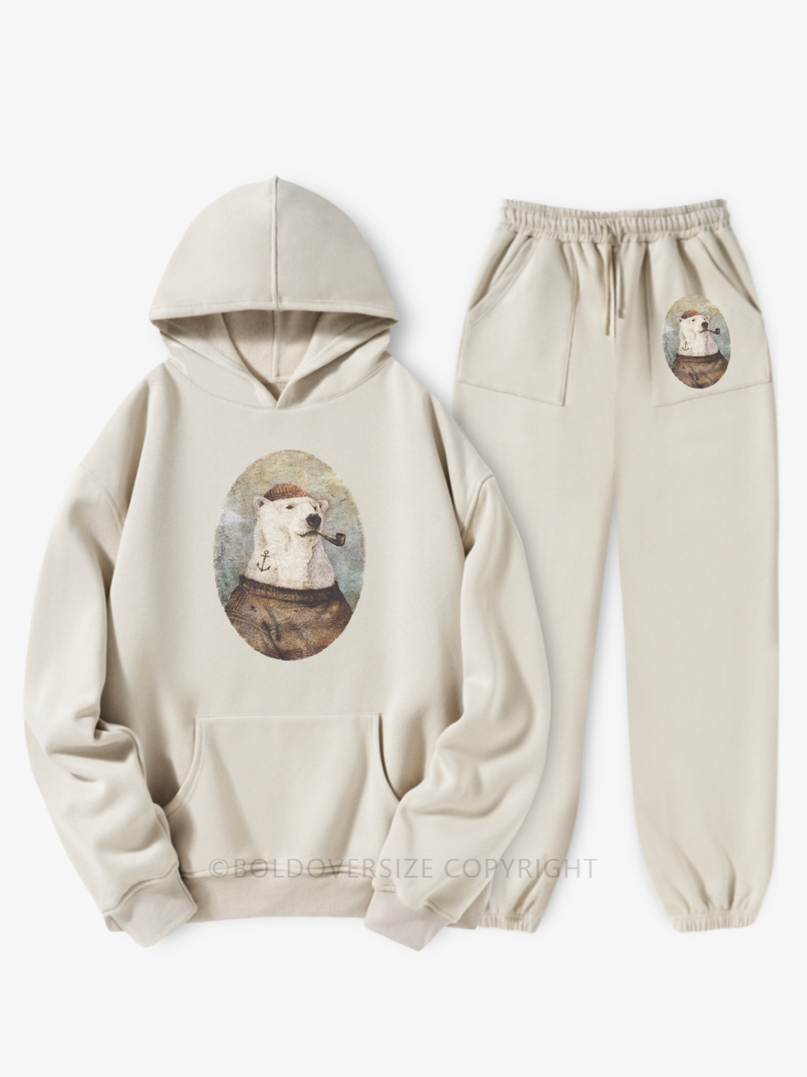 Vintage Onto The Shore Hoodie Suit