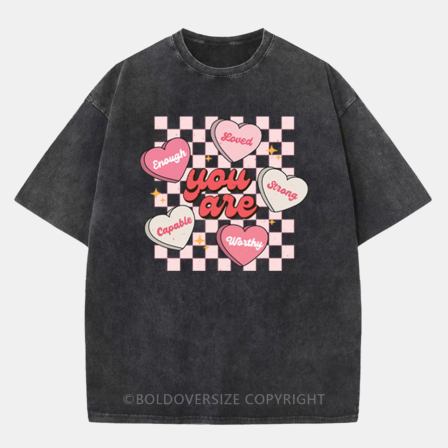 Vintage Cute Teacher Washed T-Shirt