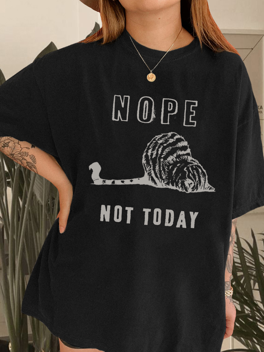 Vintage Nope Not Today T-Shirt