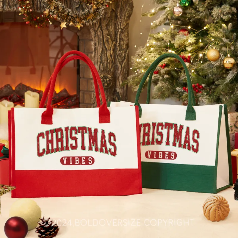 Vintage Christmas Vibes Handbag