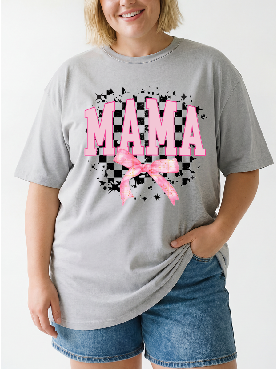 Vintage Happy Mother'S Day Oversize Graphic Tee