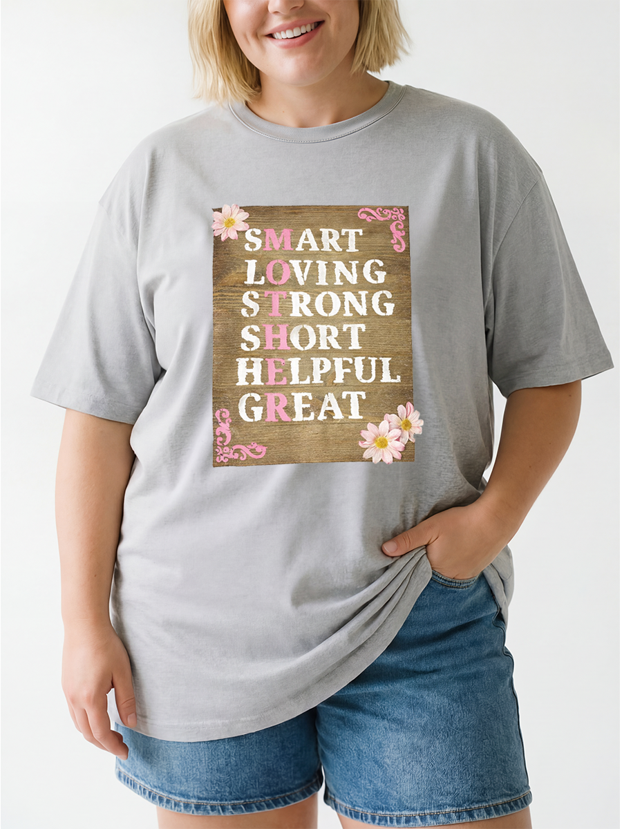 Vintage Mother'S Day Idea Oversize Graphic Tee
