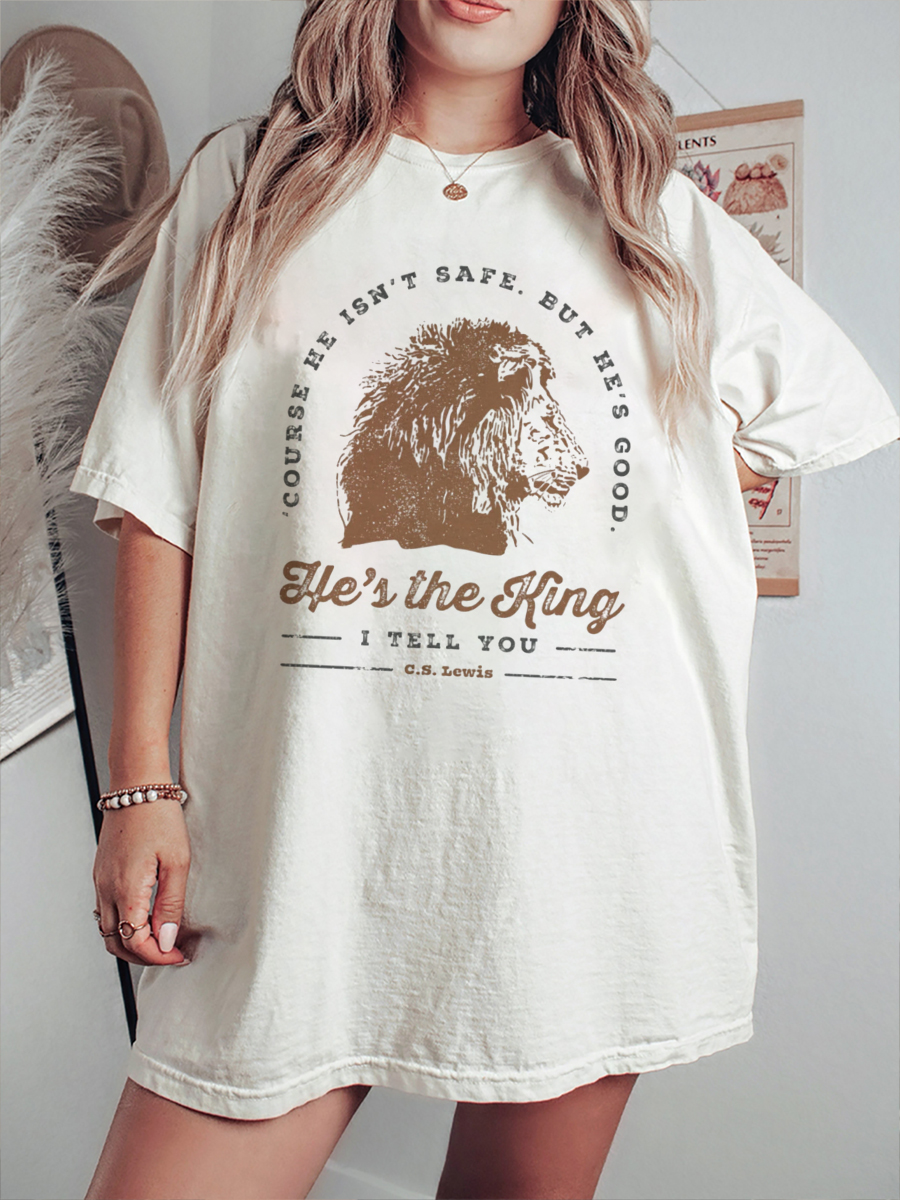Vintage He'S The King T-Shirt