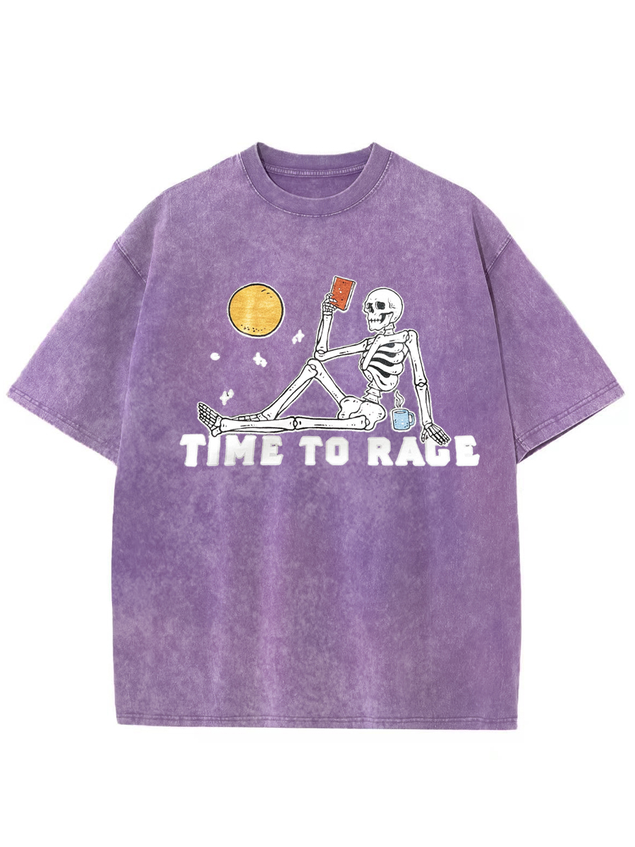 Vintage Time To Rage Washed T-Shirt