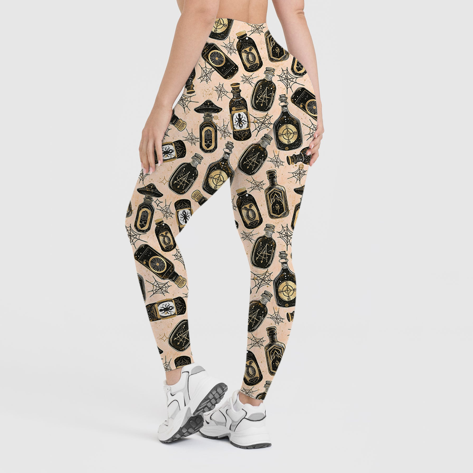 Vintage Bottle Potion Leggings