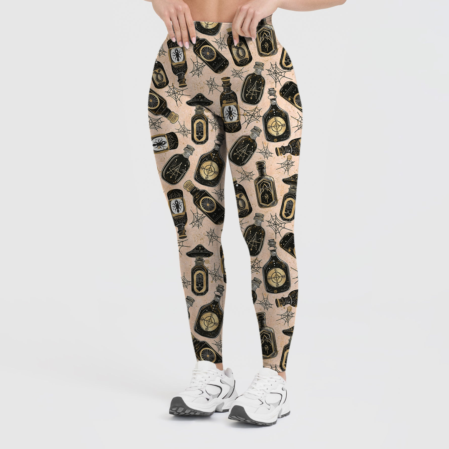 Vintage Bottle Potion Leggings
