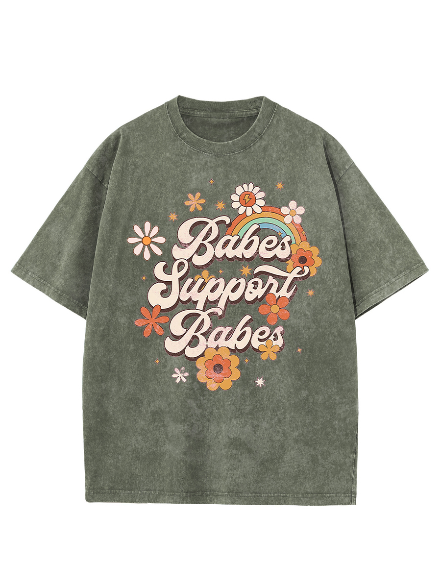 Vintage Babes Washed T-Shirt