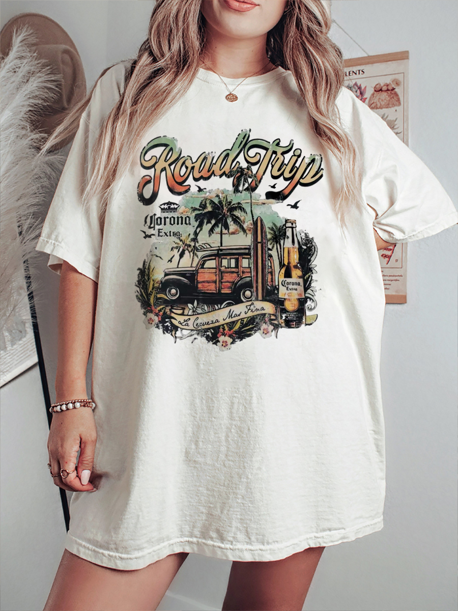 Vintage Summer Beach Vacation T-Shirt