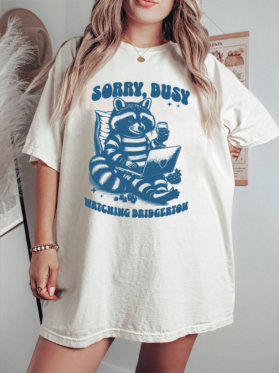 Vintage Busy Watching T-Shirt