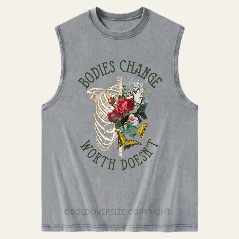 Vintage Worth Doesn't Washed Tank