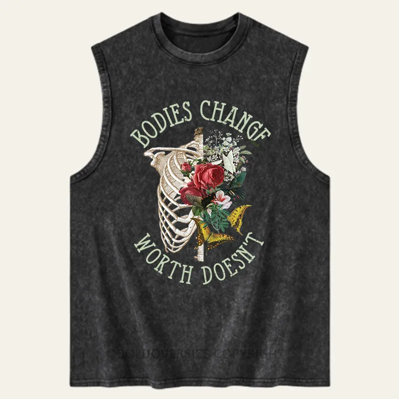 Vintage Worth Doesn't Washed Tank