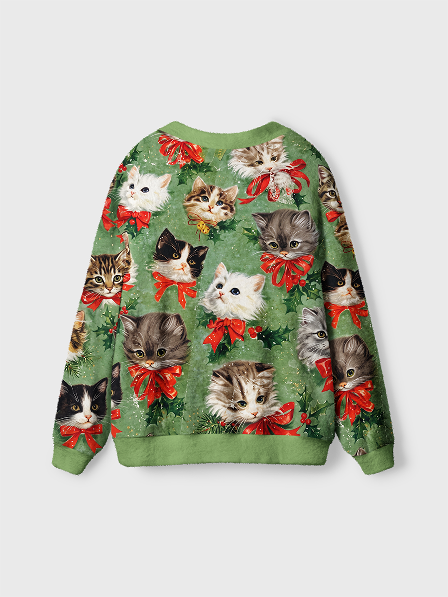 Vintage Cozy Festive Whimsical Cardigan Sweaters