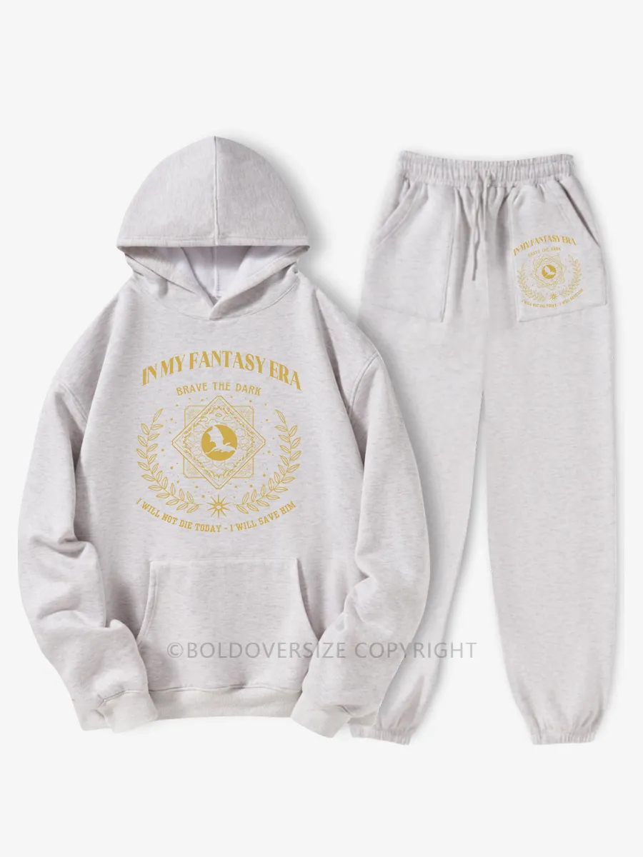 Vintage In My Fantasy Era Fleece Hoodie Suit