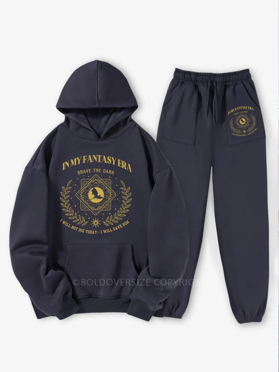 Vintage In My Fantasy Era Fleece Hoodie Suit