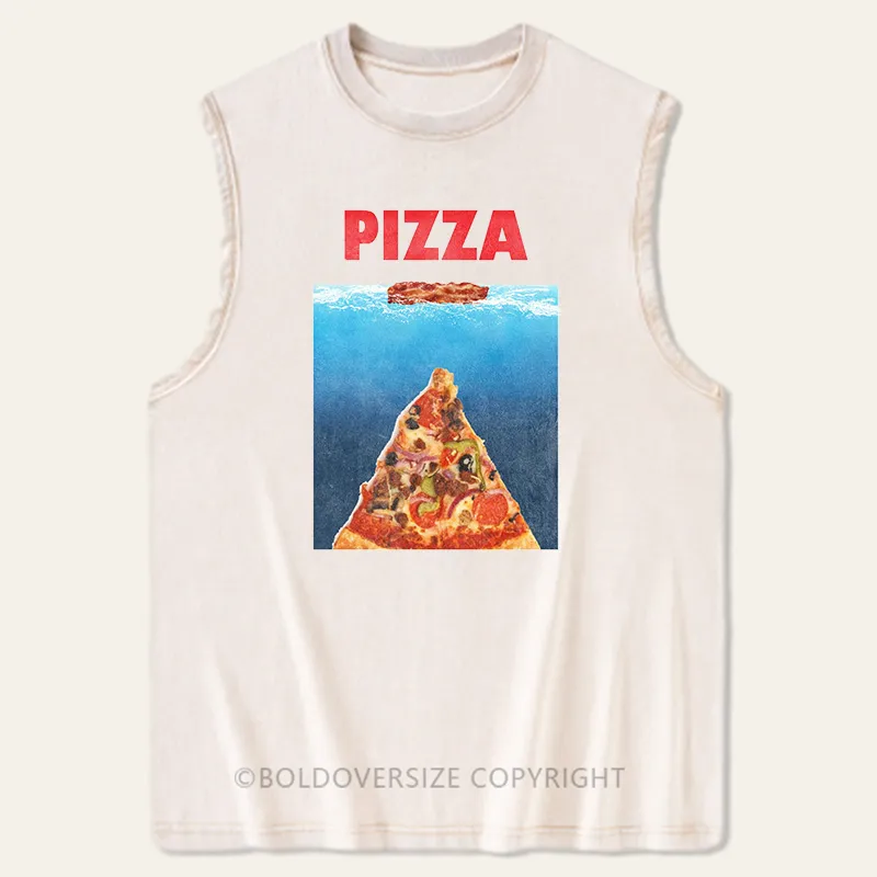Vintage Pizza Washed Tank
