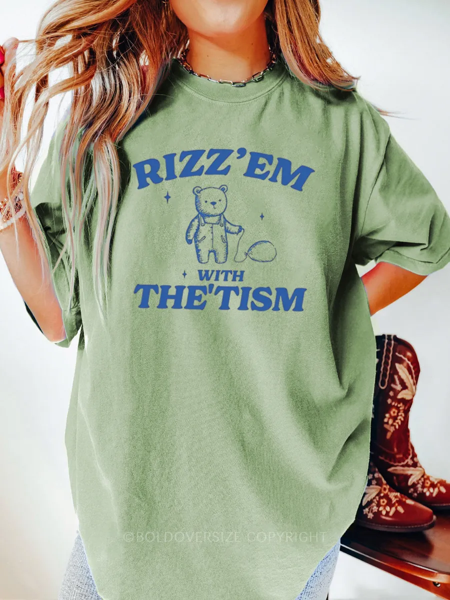 Vintage Rizz Em With The Tism Tee