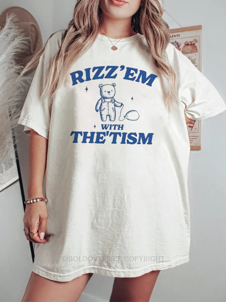 Vintage Rizz Em With The Tism Tee