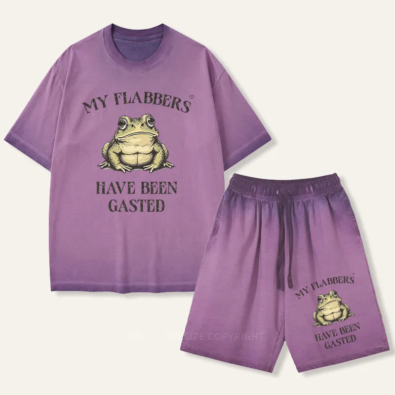 Vintage My Flabbers, Have Been Gasted Gradient Washed Suit