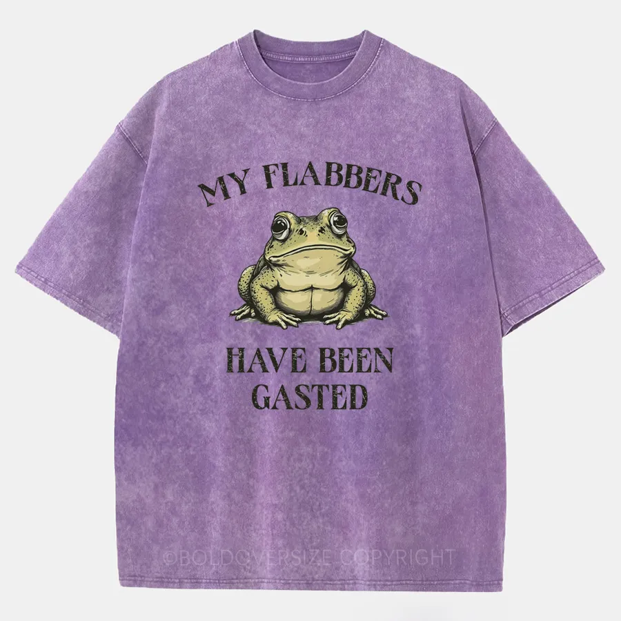 Vintage My Flabbers, Have Been Gasted Washed T-Shirt