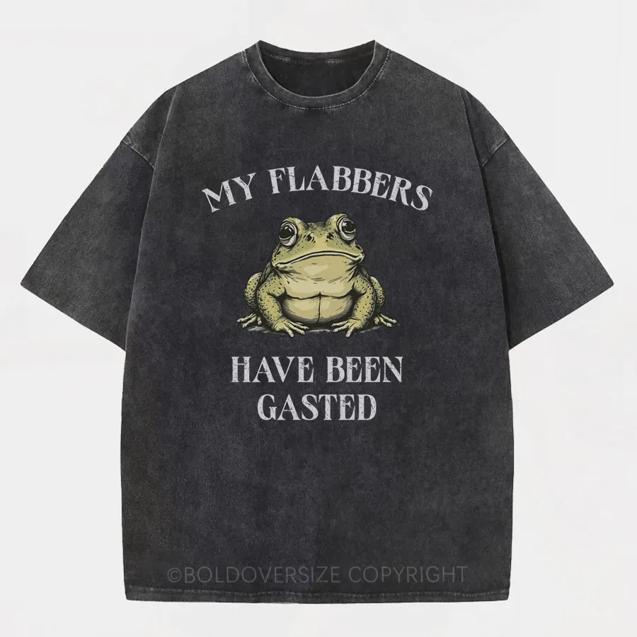 Vintage My Flabbers, Have Been Gasted Washed T-Shirt