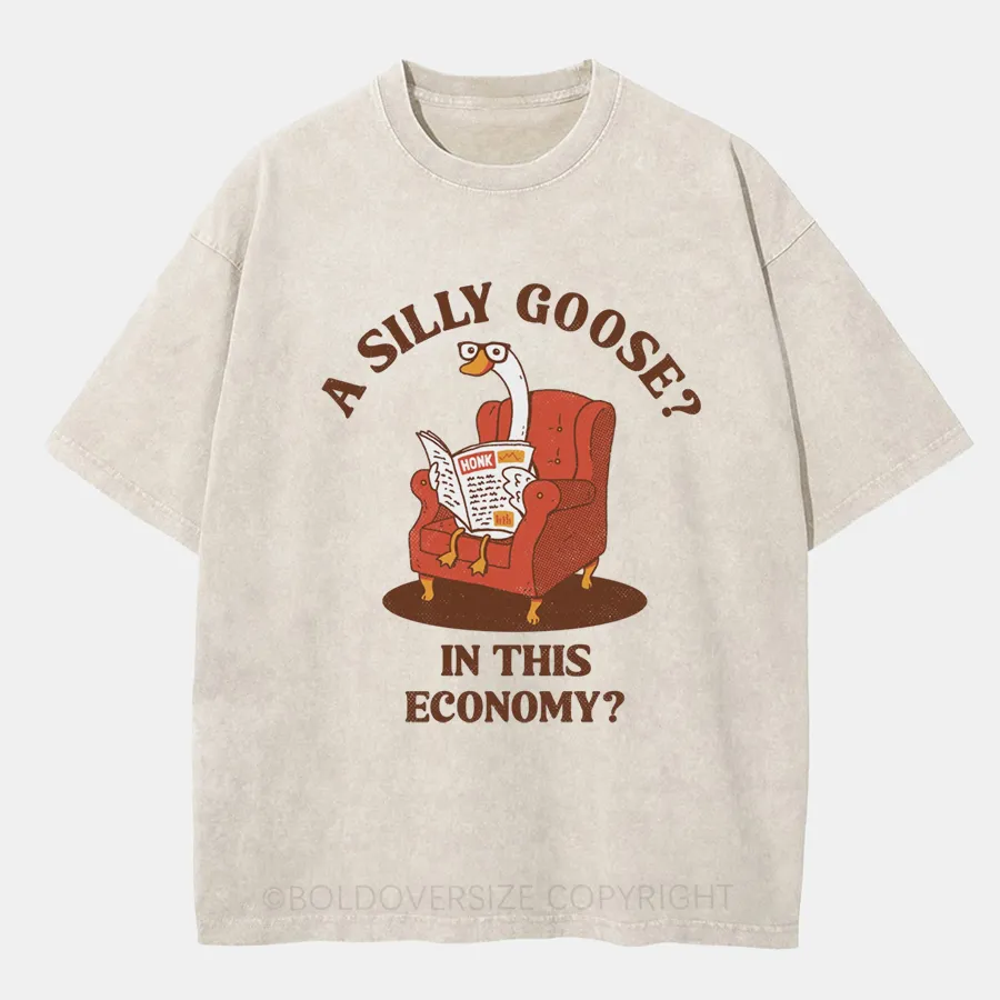 Vintage Silly Goose In This Economy Washed T-Shirt