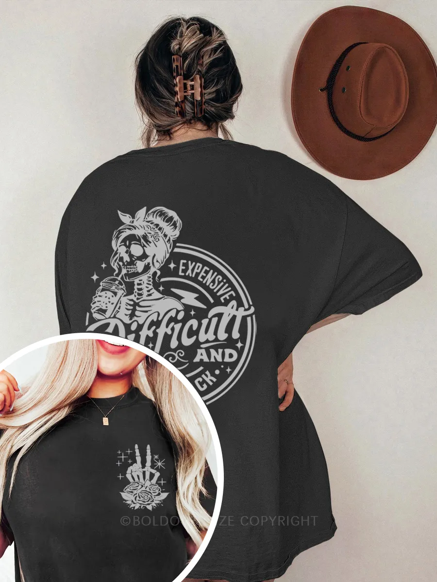 Vintage Expensive Difficult And Talks Back Tee