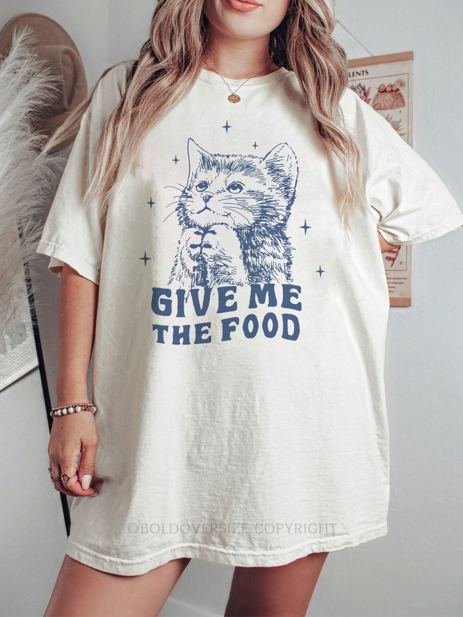 Vintage Give Me The Food Tee