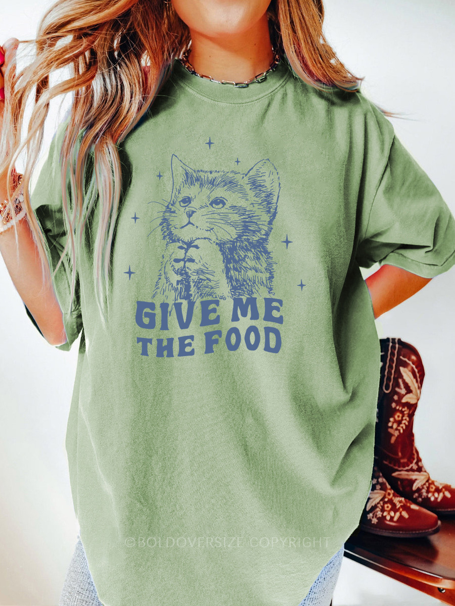 Vintage Give Me The Food Tee