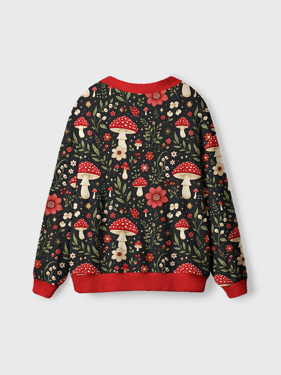 Vintage Dark Fairytale Forest Cardigan Sweaters